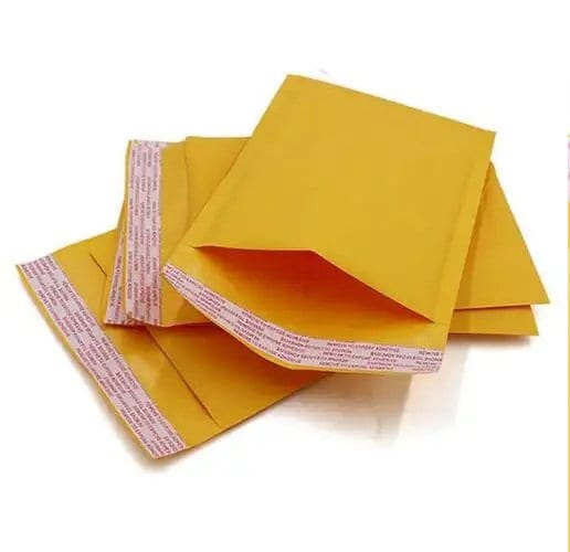 Lot of 250 Kraft Poly Bubble 6x10 Bubble Mailers Self Seal Padded