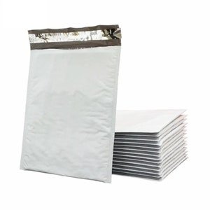 Lot of 100 Poly Bubble Mailers (6&quot;x10&quot;) Bubble Lined Mailers Self Seal Padded Packaging Envelopes Peel and Seal Free Shipping