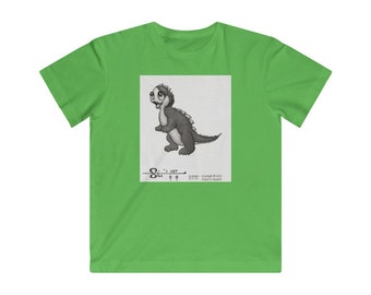 Baby Dinosaur Kaiju Kids Fine Jersey Tee