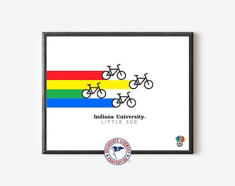 Bicycles Racing Print | Indiana University Art