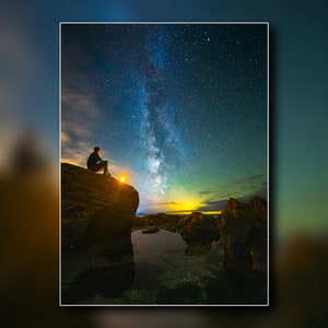 A Dream of Hope - Astrophotography Photo Art - Milky Way - Unframed Print