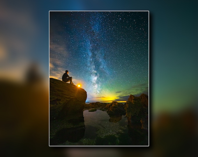 A Dream of Hope - Astrophotography Photo Art - Milky Way - Unframed Print