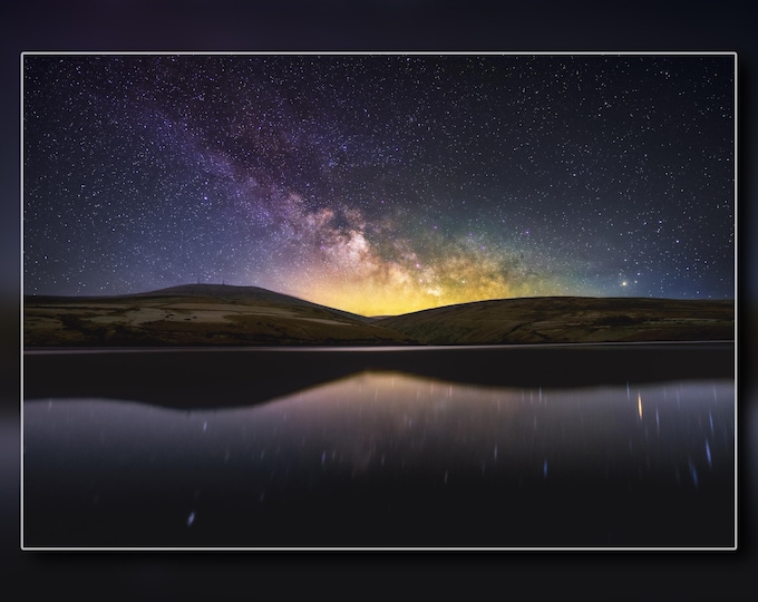Sulby Reverie - Astrophotography Photo Art - Milky Way - Unframed Print