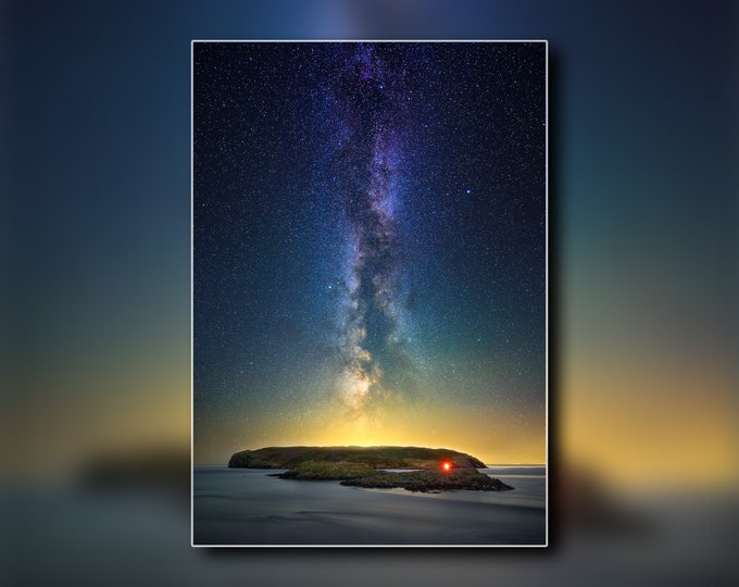 Calf of Man - Astrophotography Photo Art - Milky Way - Unframed Print