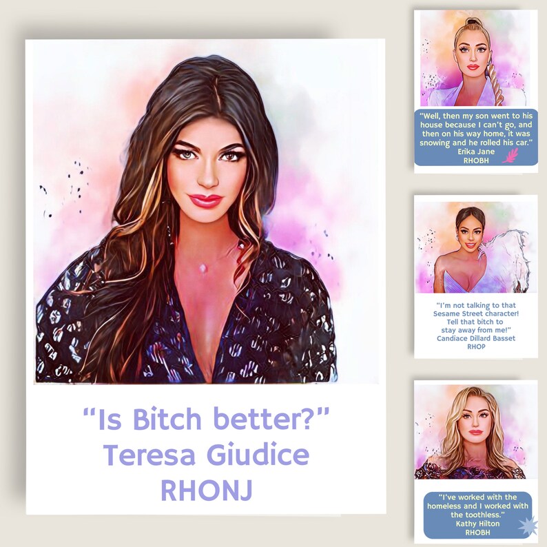 The Real Housewives 2024 Calendar Real Housewives Gifts Etsy UK