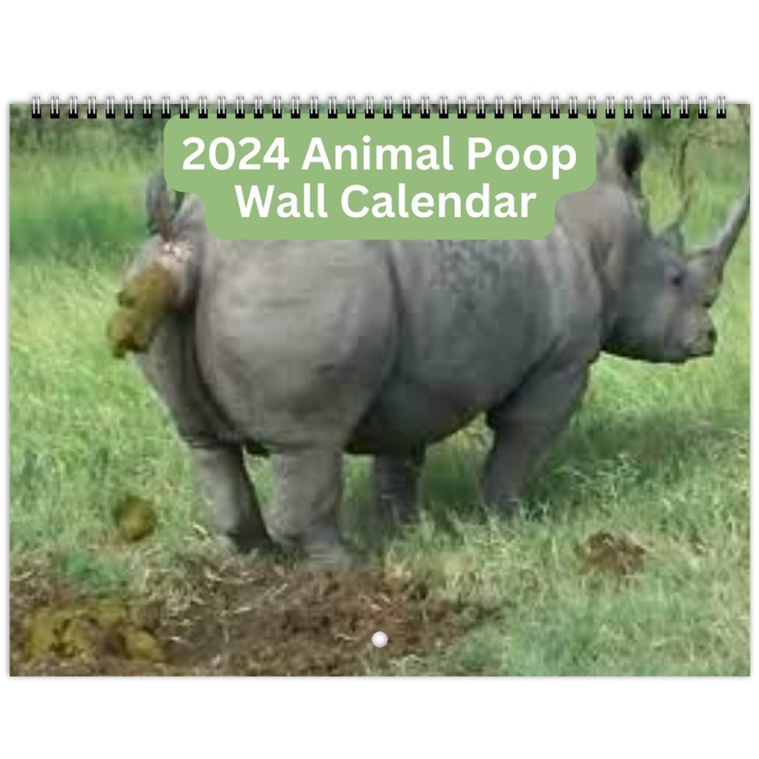 2024-animal-pooping-wall-calendar-dogs-pooping-funny-wall-etsy-australia