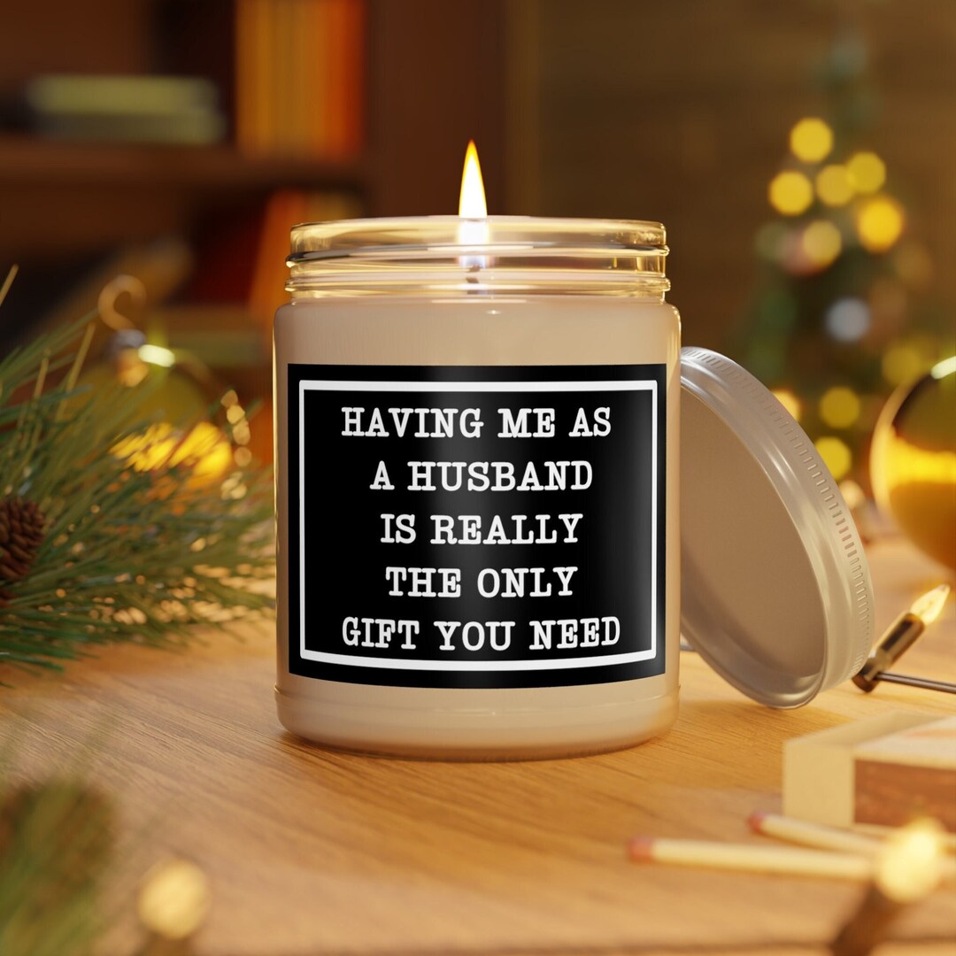 Candle Gift From Husband to Wife Gag Gift to Wife From Etsy