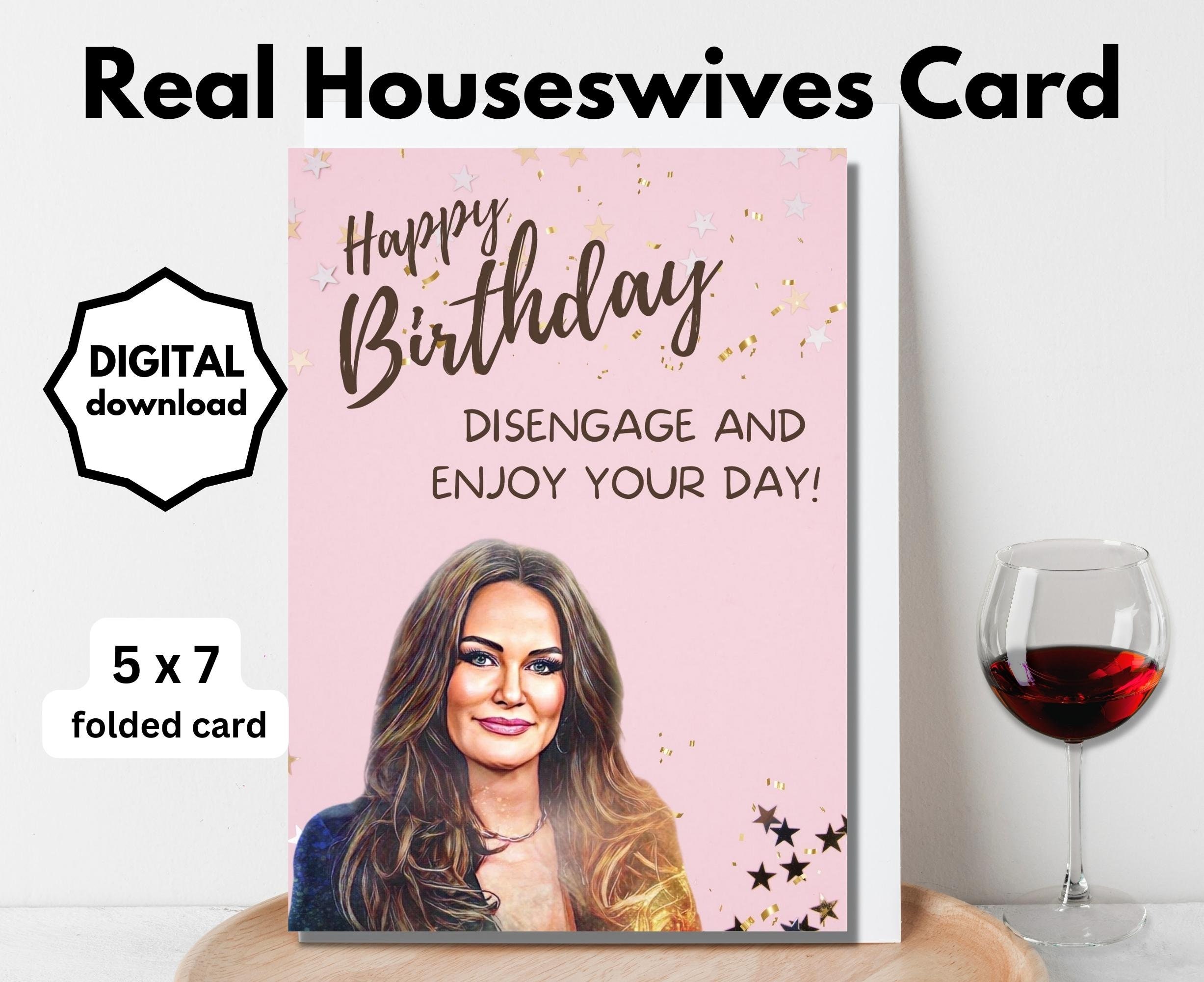 Meredith Marks Happy Birthday Card Real Housewives of Salt