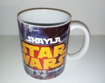 Personalised Star Wars Printed Coffee Tea Drinks Mug Cup Gift