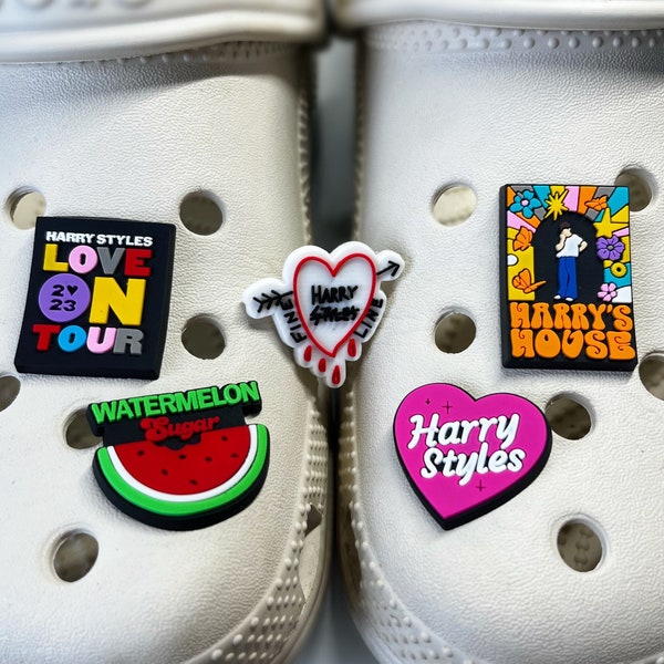 Jibbitz Crocs Harry Styles Etsy UK