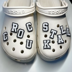 Croc Letter Charms -  UK