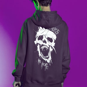 No Pallets No Hope - Unisex Hoodie DBD Survivor Skull | Looping Killer Funny Meme Horror Game Silent Hill Ghostface Trapper