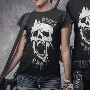 No Pallets No Hope - Short-Sleeve Unisex T-Shirt DBD Survivor Skull