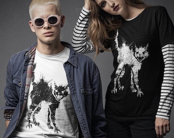 Spine Chill DBD Short-Sleeve Unisex T-Shirt Black Cat Survivor Halloween