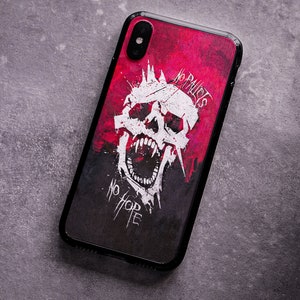 No Pallets No Hope - iPhone Cases DBD Survivor Skull