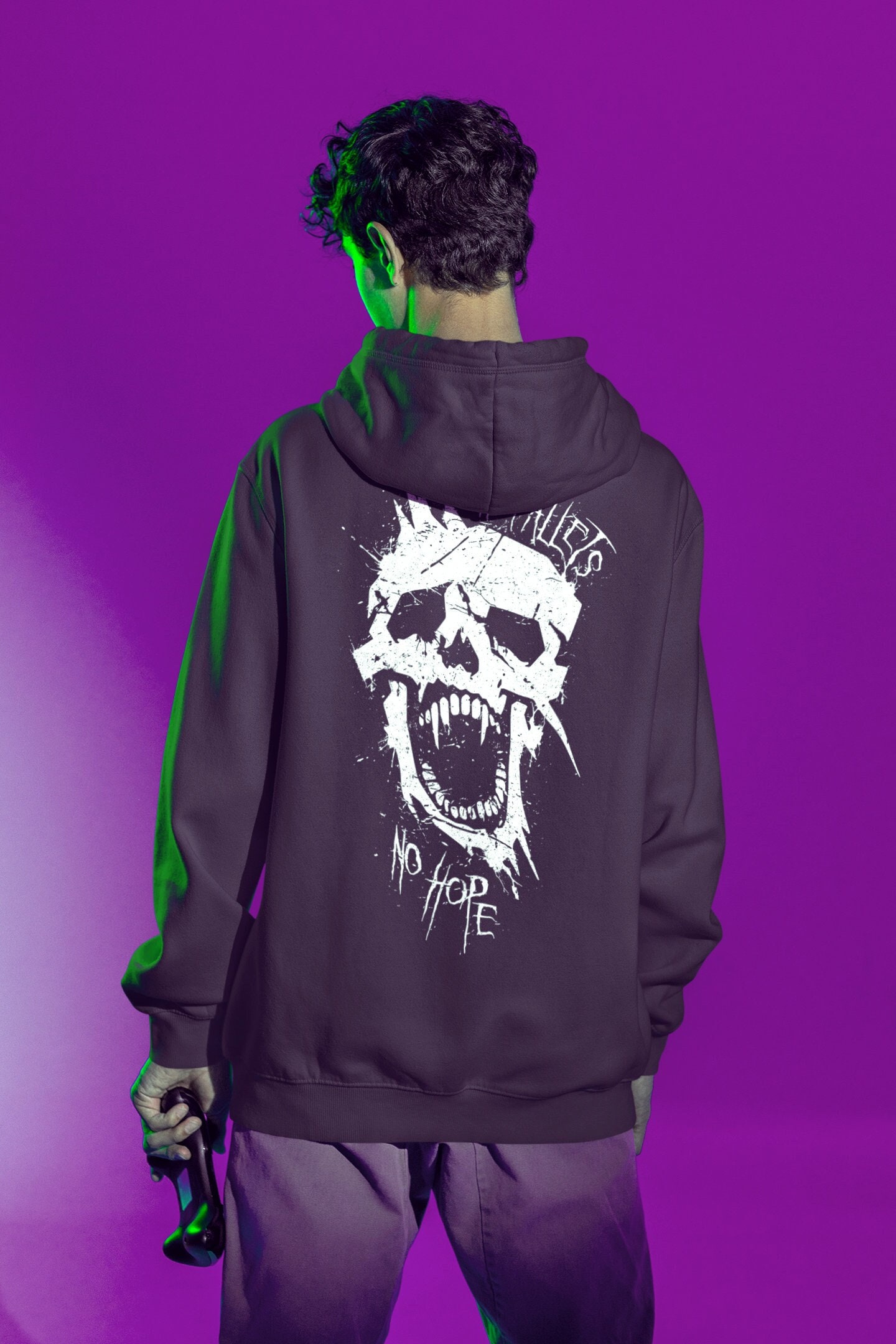 No Pallets No Hope - Unisex Hoodie DBD Survivor Skull | Looping