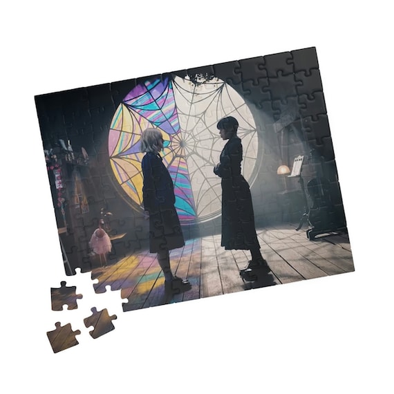 Mercredi Addams Puzzles Adulte Puzzle 1000 Pieces Addams Family