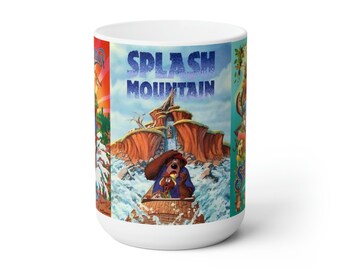Splash Mountain Best Ride Ever Memory Ceramic Mug 15oz