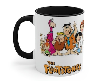 The flintstones family Accent Coffee Mug, 11oz