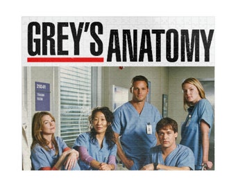 Greys Anatomy Original Cast Puzzle (110, 252, 500, 1014-piece) Grey&#39;s Anatomy Merideth Christina Izzy George