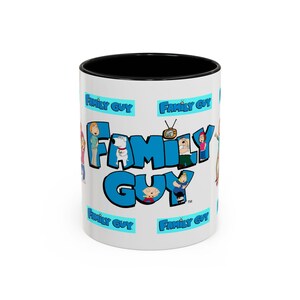 Family Guy mug Cartoon cartoon lovers gift ideas Coffee Mug, 11oz tea hot cocoa gift ideas for teens gift ideas for guys