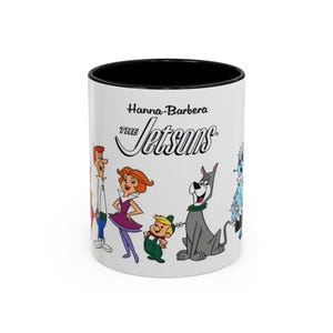 The Jetsons Retro Cartoon Classic TV 1960s 1970s 1980s Coffee Mug, 11oz