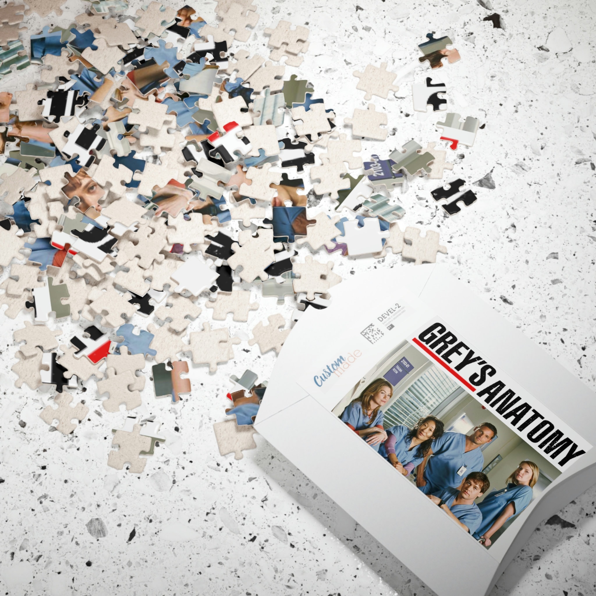 Greys Anatomy Original Cast Puzzle 110 252 500 1014-piece - Etsy