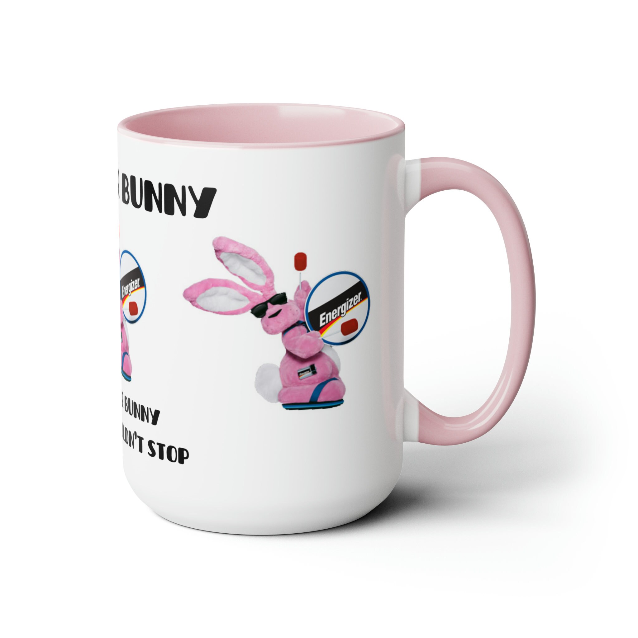 Energizer Bunny Mug Keep Going Inspirational Rabbits Bunnies Duracell