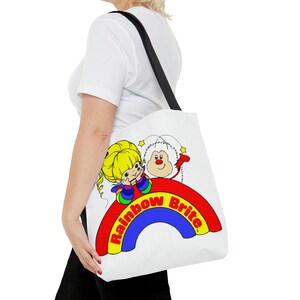 Rainbow Brite 1980s rétro style AOP Tote Bag