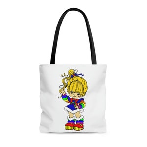 Rainbow Brite 1980s retro throwback style AOP Tote Bag