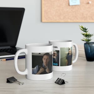 Biały chłopiec Carl Gallagher TV Series Shameless Ceramiczny kubek inspirowany, 11 uncji