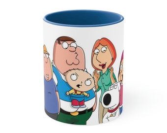 Cartoon lover Family Guy Accent Coffee Mug, 11oz