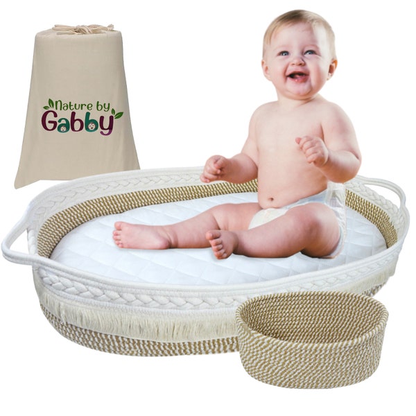 Baby Changing Basket, Baby Changing Table, Storage Basket, Organizer Basket, Baby Essentials, Baby Shower Gifts, Baby Nursery