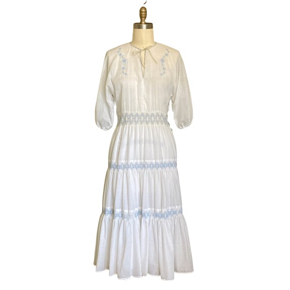 White  Women's Dress S703 main image 1