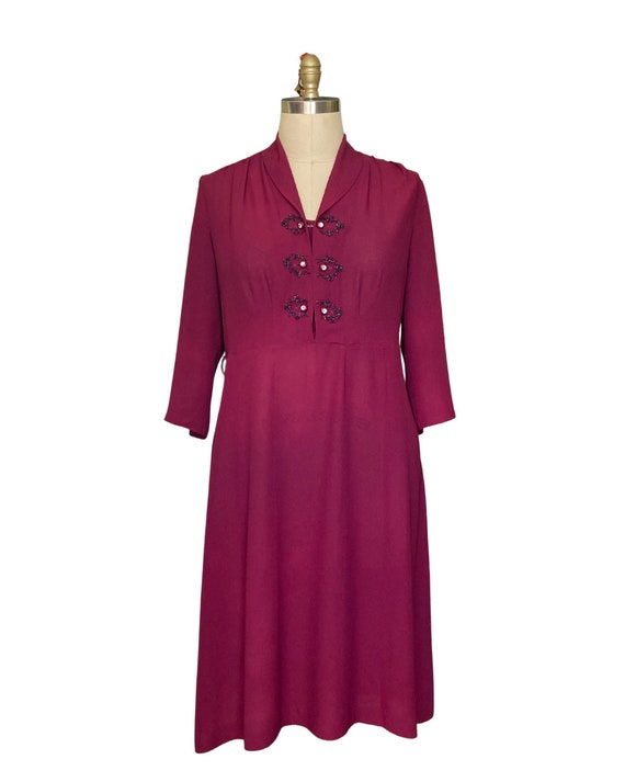 1940s Plus Size Dress | Vintage 1940s Plus Size Be