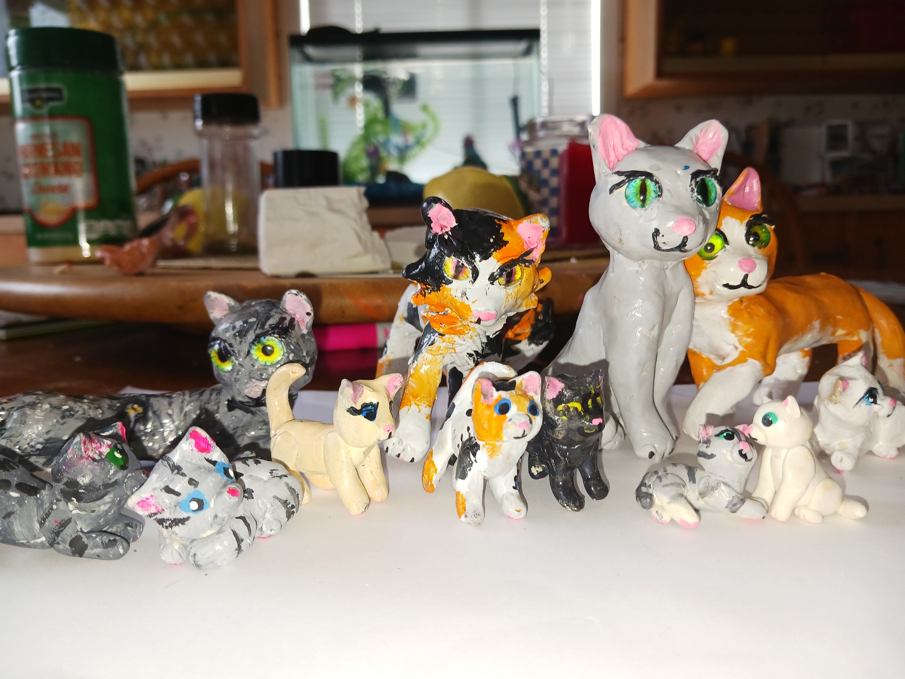 Warrior cats Mother's day figurines