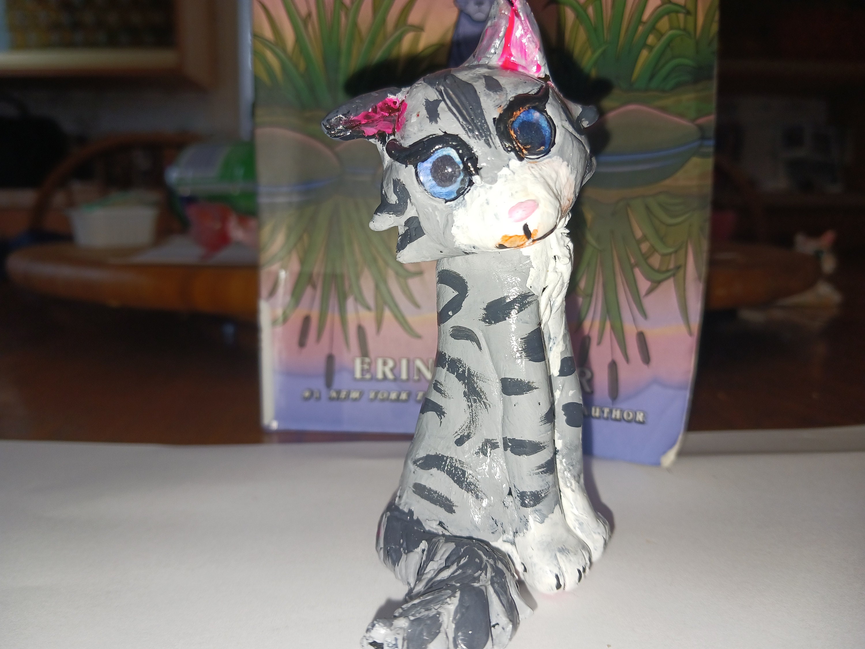 Ashfur Warrior Cats LPS Clay Custom Figurine 