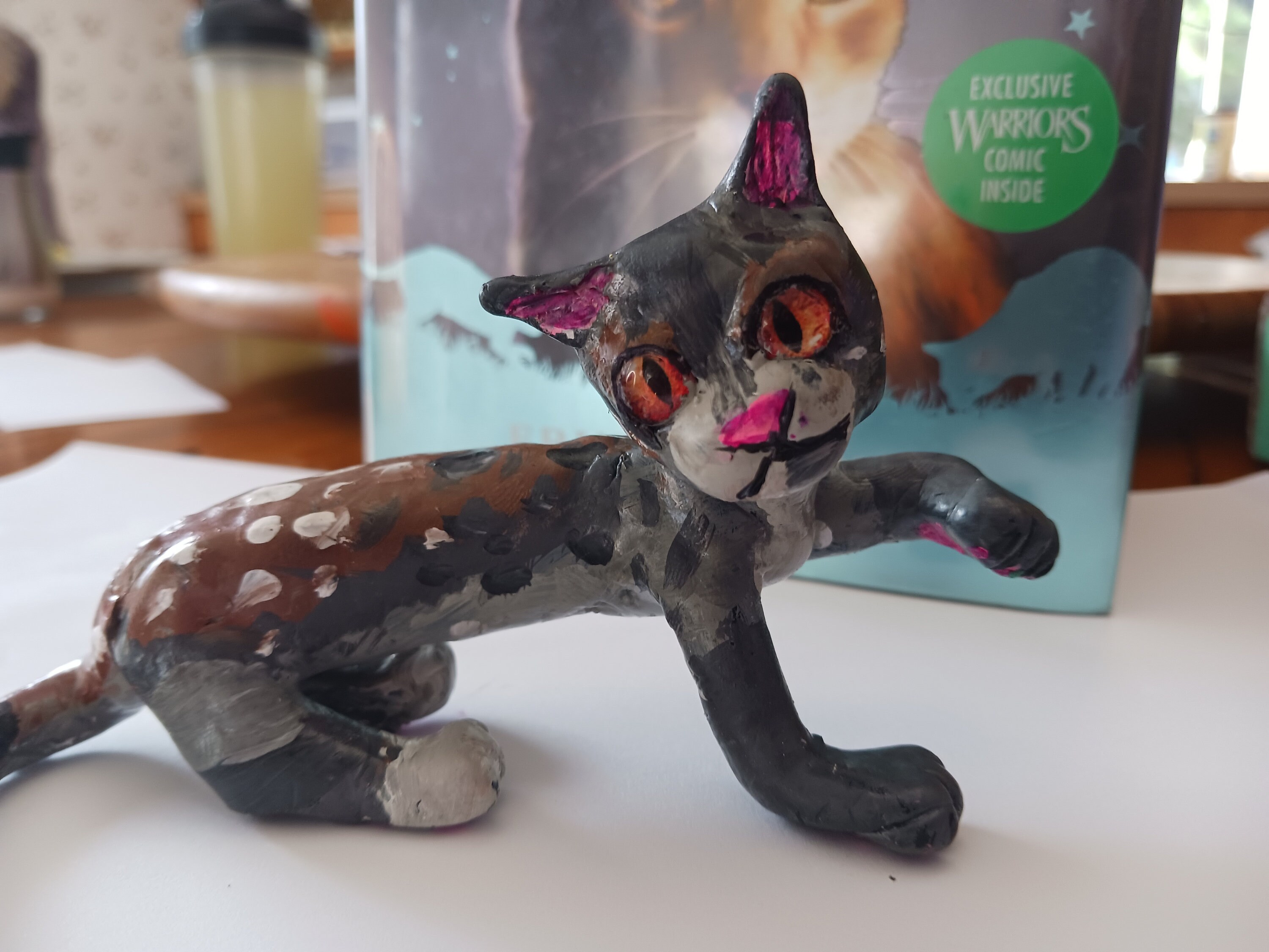 Ashfur Warrior Cats LPS Clay Custom Figurine 