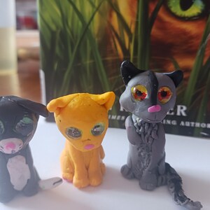 Warriors: Into The Wild clay figures