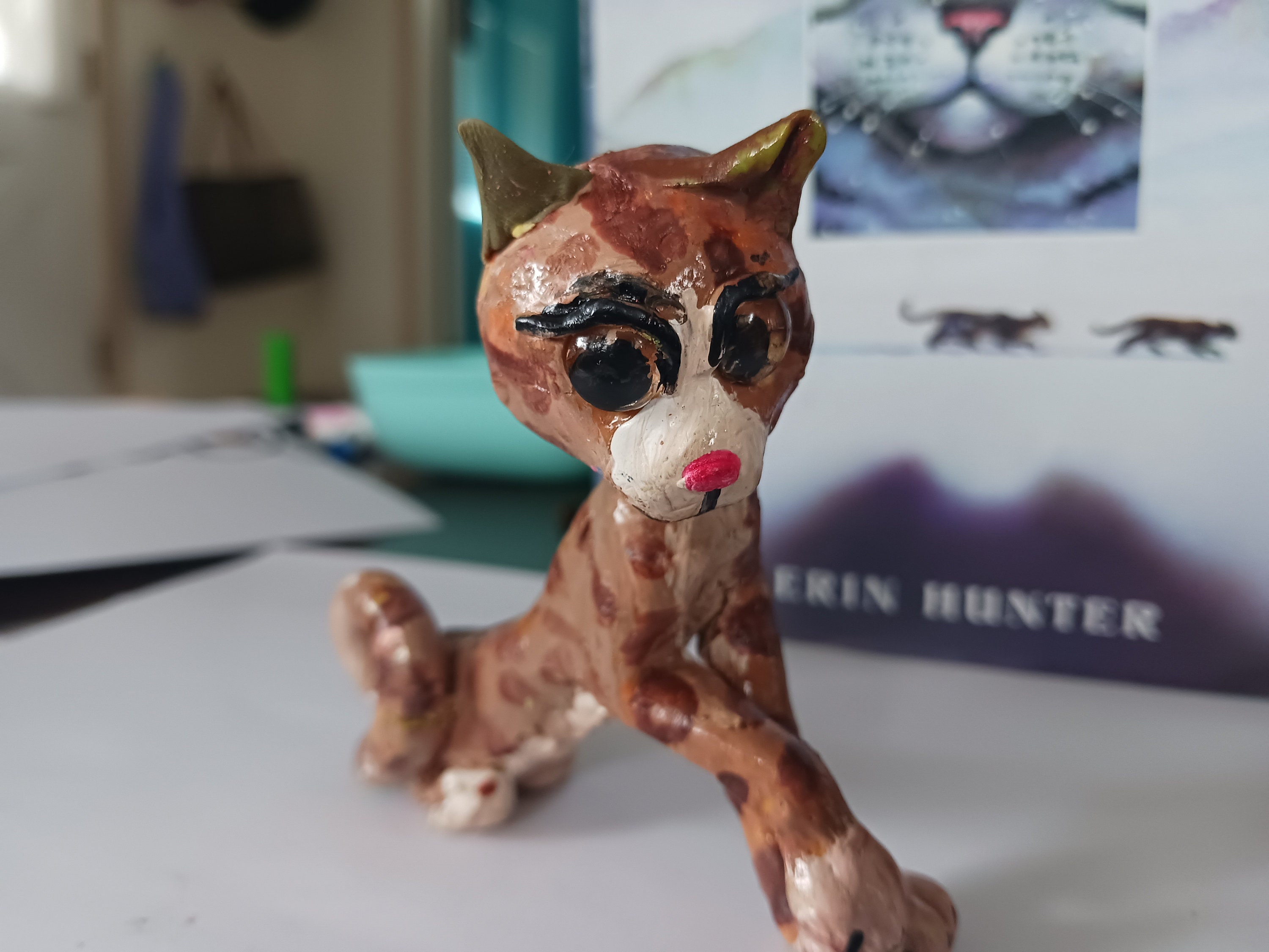 Warrior Cat Fireheart Inspired Custom Firestar Custom Lps 