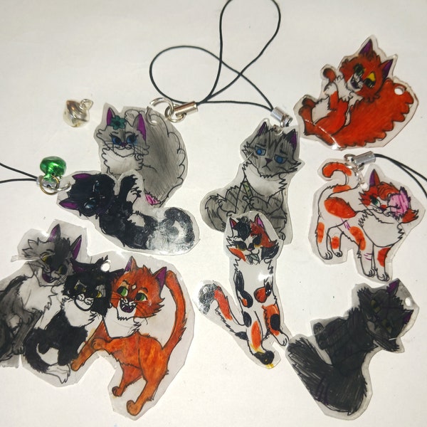 Warrior Cats Keychain Etsy