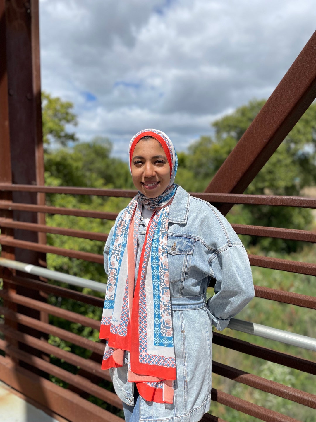 Fig - Dragonfly Encrusted Hijab
