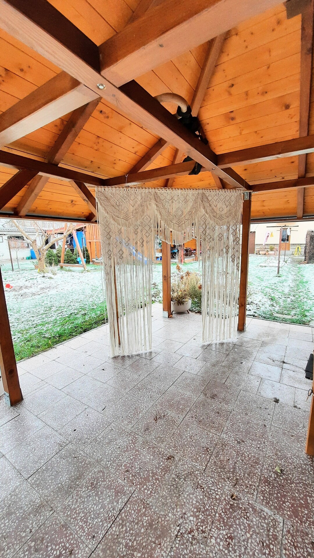 Macramé Wedding Backdrop REMOVABLE - Etsy