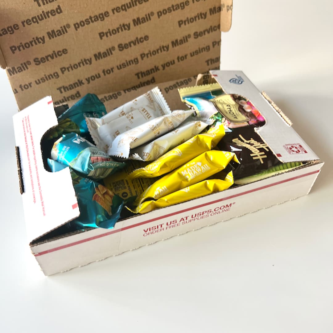 Hawaiian Sweets Box / Hawaii Chocolates Candy and Cookies / Etsy