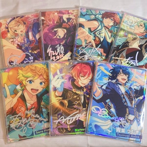 Ensemble Stars Japan officiële B6-hologramkaart met hoesje