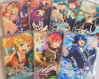 Ensemble Stars Japan offizielle B6 Hologramm Karte mit Hülle