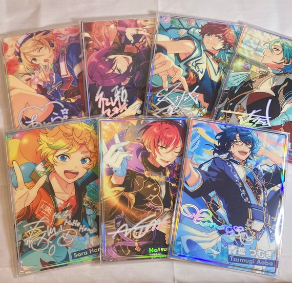 Ensemble Stars Japan Official B6 Hologram Card with case