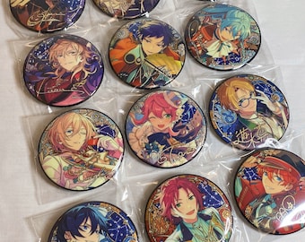 Ensemble Stars CN offizielle Glitzer-Anstecker * Sternenversion