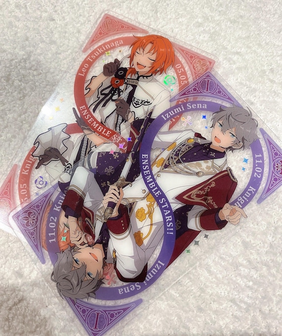 Ensemble Stars CN Official - Clear Card // Transparent Poker Card