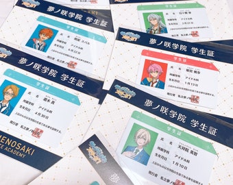 Ensemble Stars Japan offizielle Studentenkarte